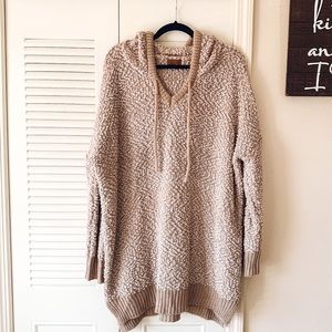 POL Taupe Popcorn Hoodie